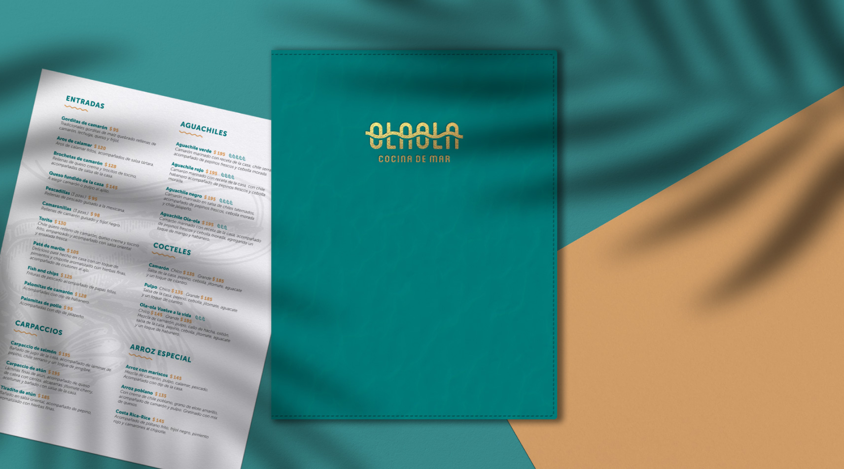 Identidad ola ola Estudio de diseño gráfico en querétaro